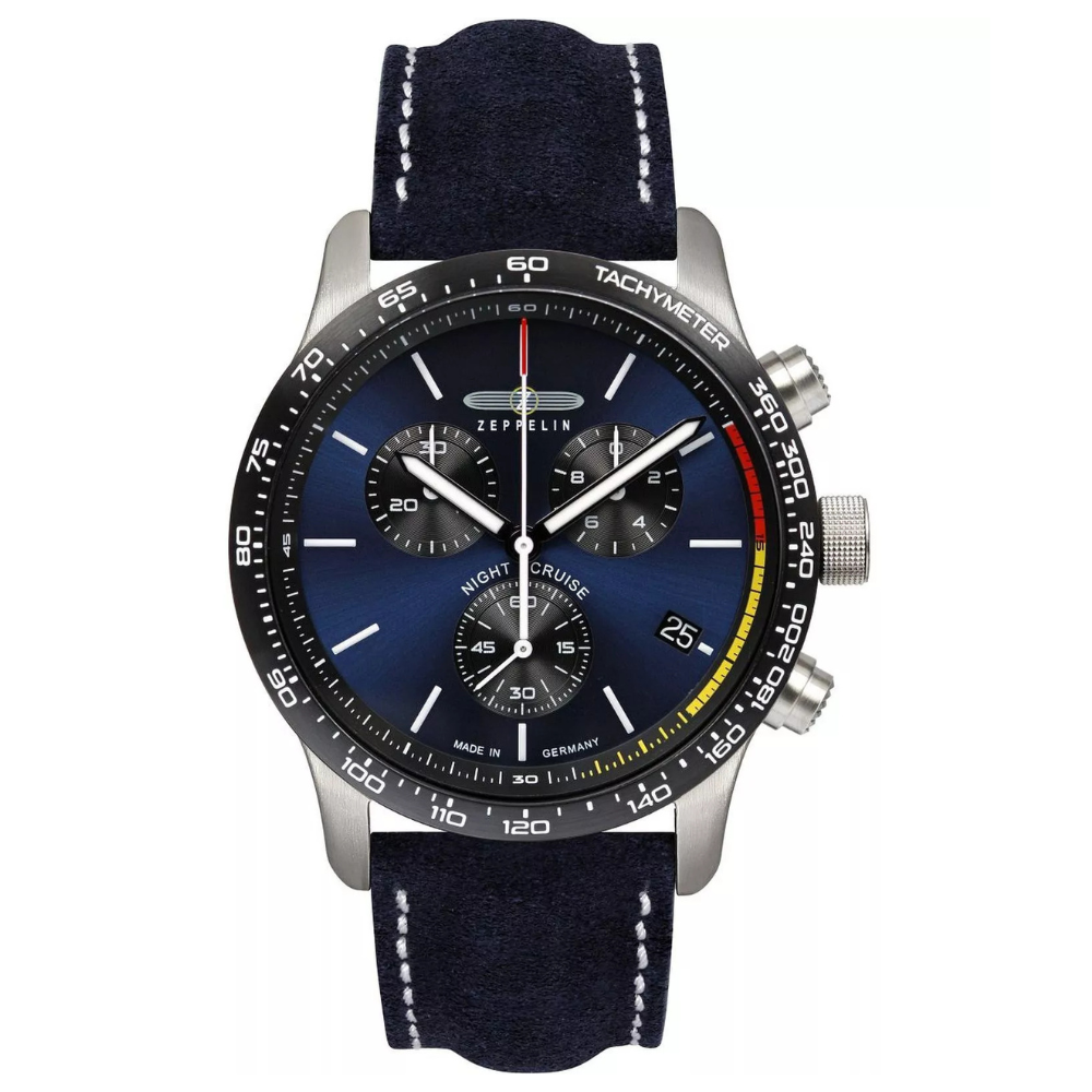 Zeppelin Cruise Blue 100 Years Men's Watch – Chronograph