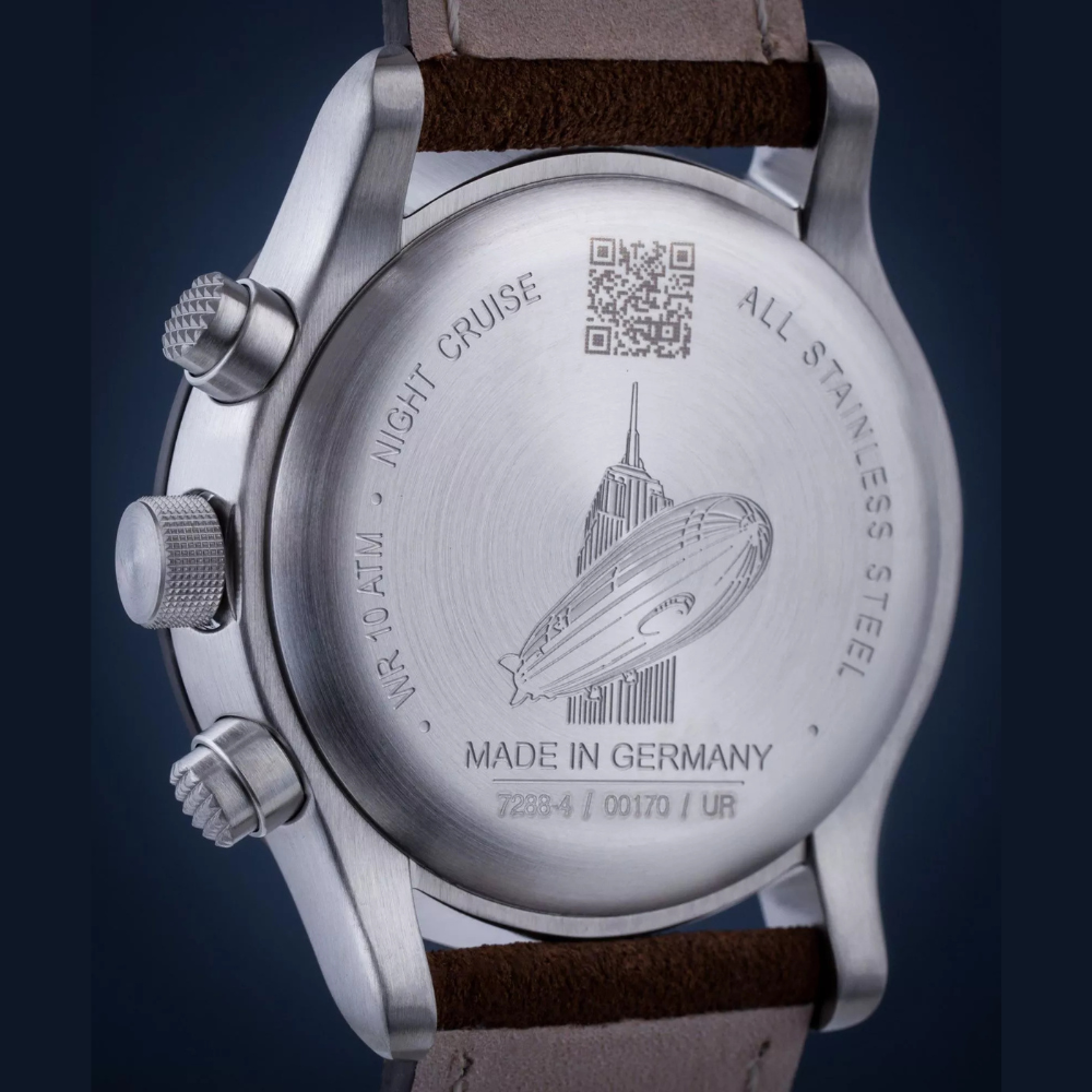 Zeppelin Cruise Green 100 Years Men's Watch – Chronograph