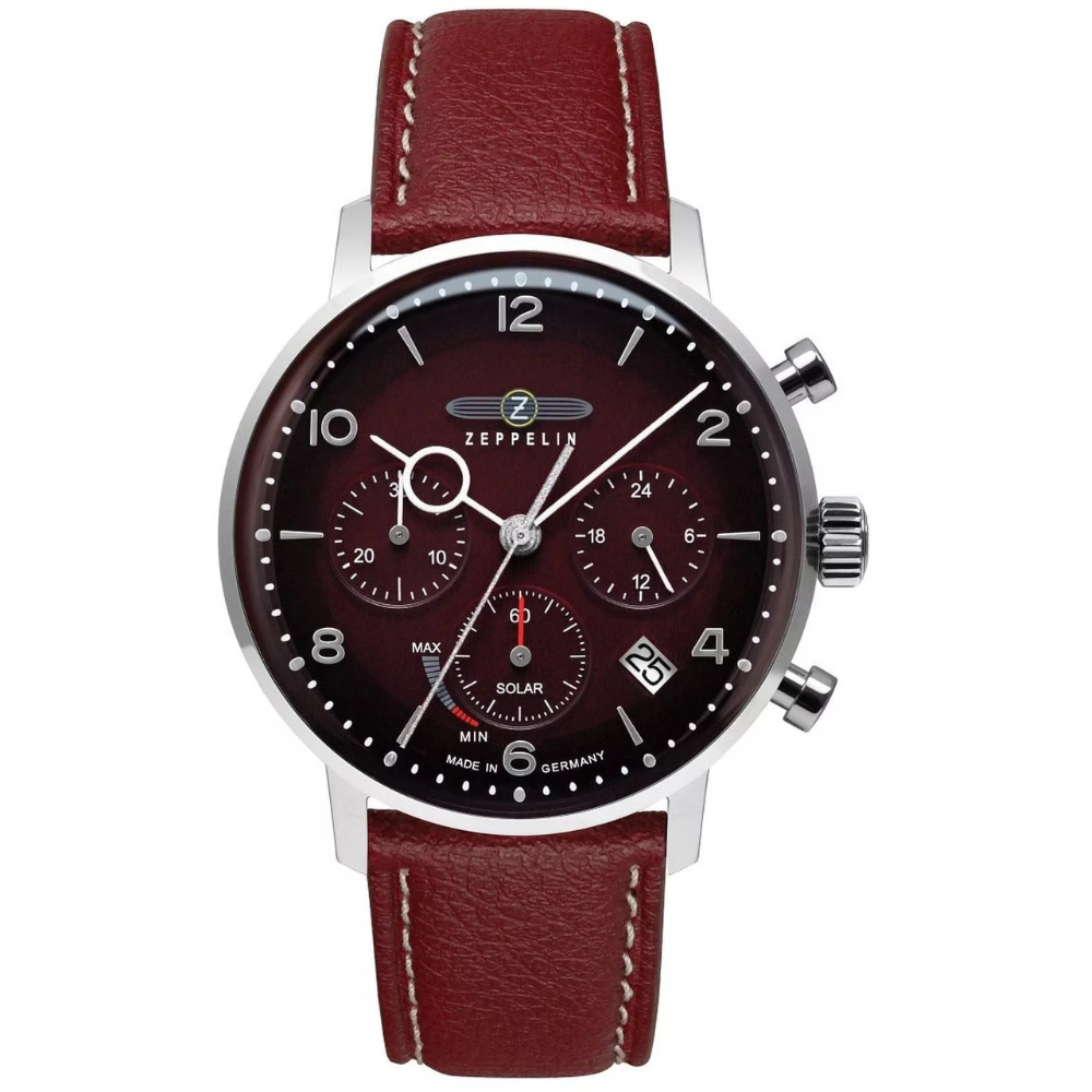 Zeppelin Hindenburg Red 100 Years Men's Watch – Chronograph