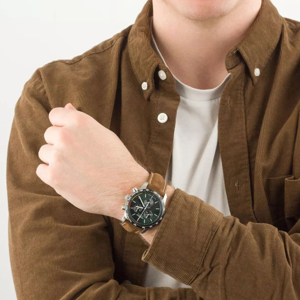 Zeppelin Cruise Green 100 Years Men's Watch – Chronograph