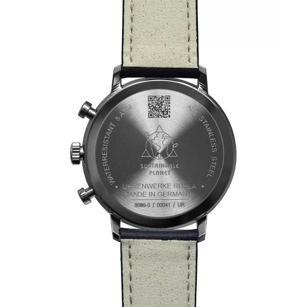 Men's Zeppelin Hindenburg Blue 100th Anniversary Chronograph Watch