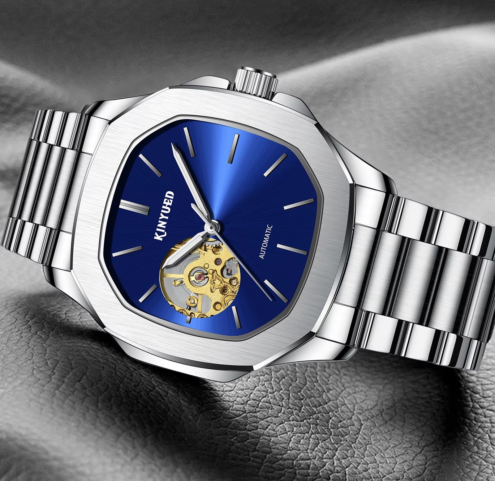 Atlantic Kinyued Blue Men's Watch